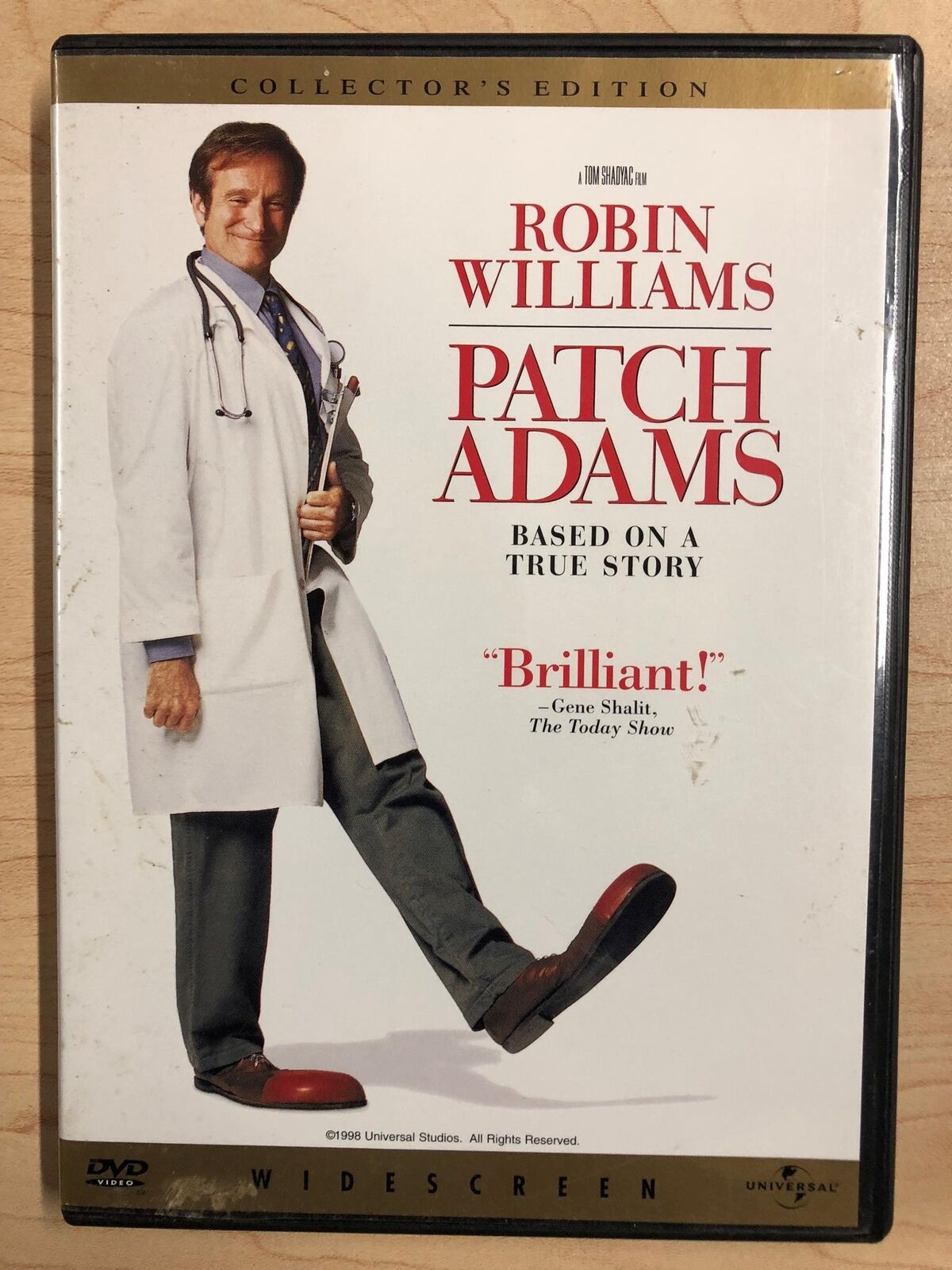 Patch Adams (DVD, 1998, Collectors Edition Widescreen) - K8