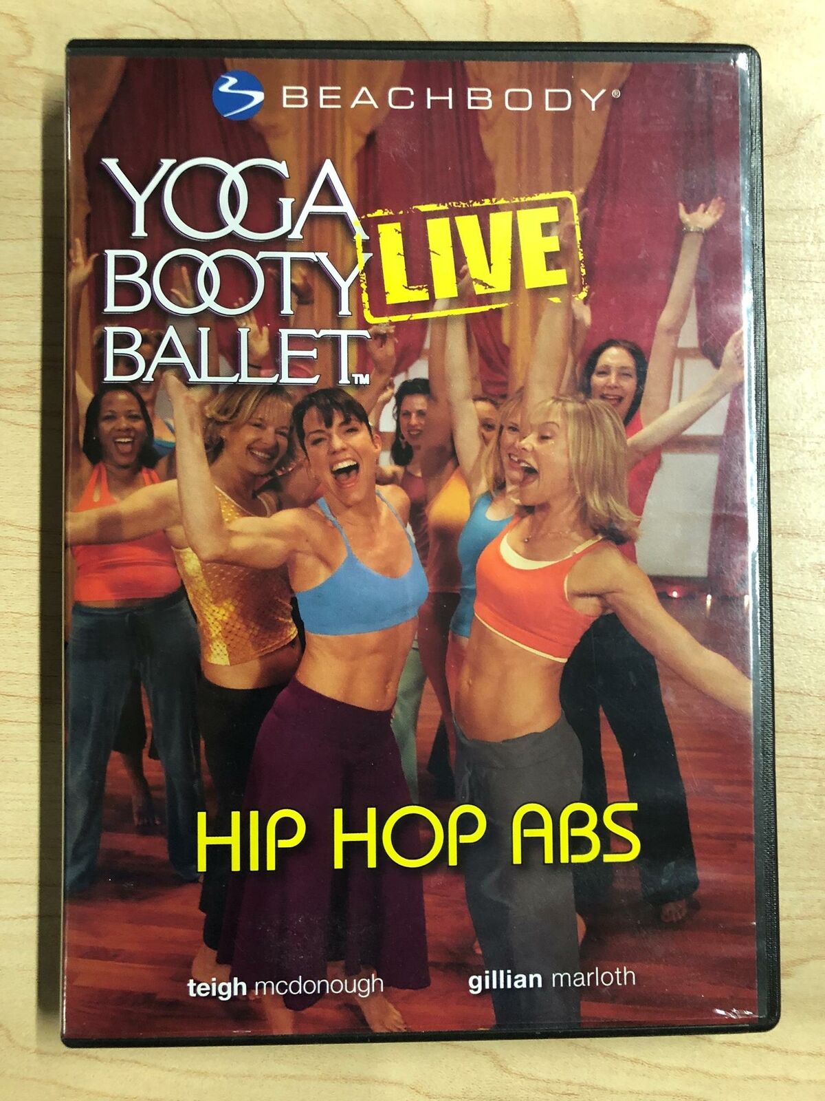 Yoga Booty Ballet Live - Hip Hop Abs (DVD, Beachbody, exercise) - L05