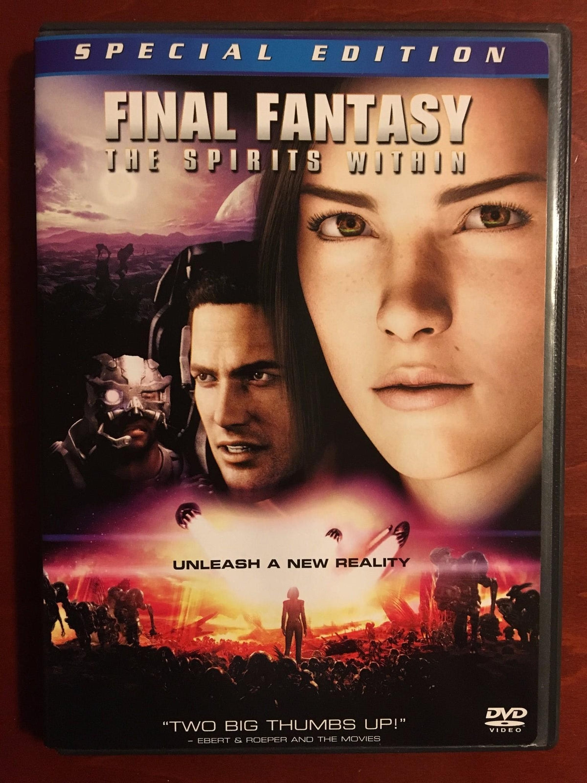 Final Fantasy - The Spirits Within (DVD, 2001, special edition) - L05