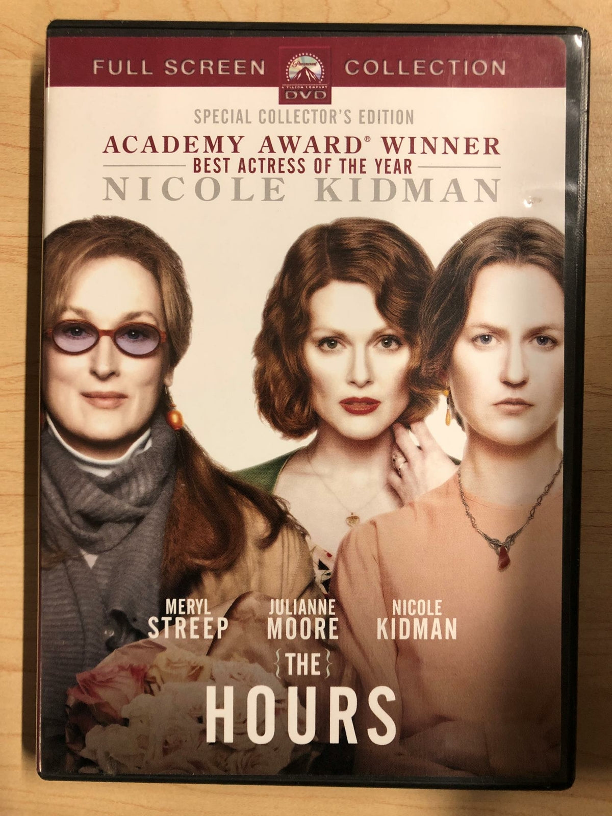 The Hours (DVD, 2002, Full Screen, Special Collectors Edition) - L02