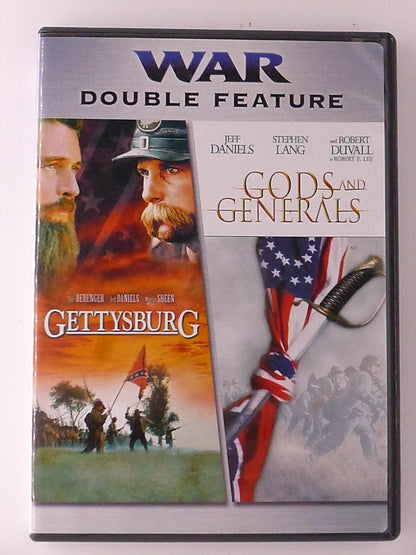 Gettysburg - Gods and Generals (DVD, double feature) - K7