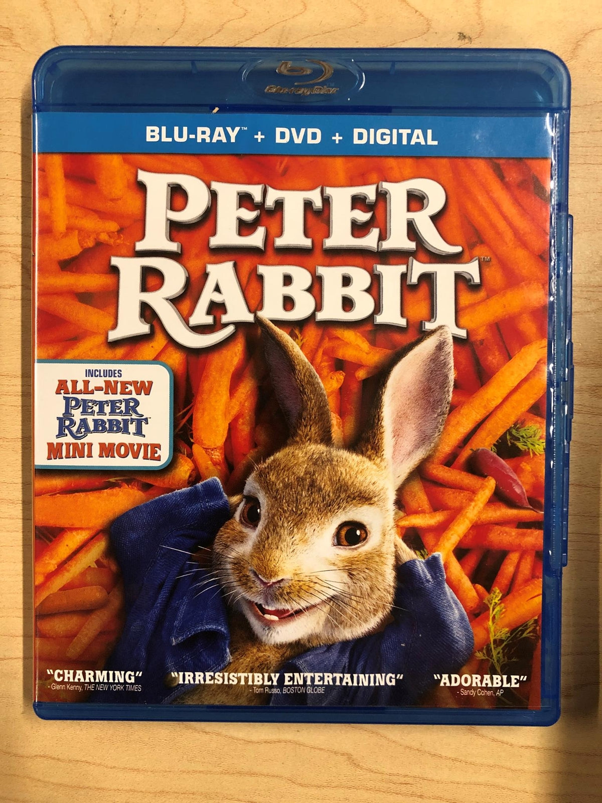 Peter Rabbit (Blu-ray and DVD, 2018) - K9