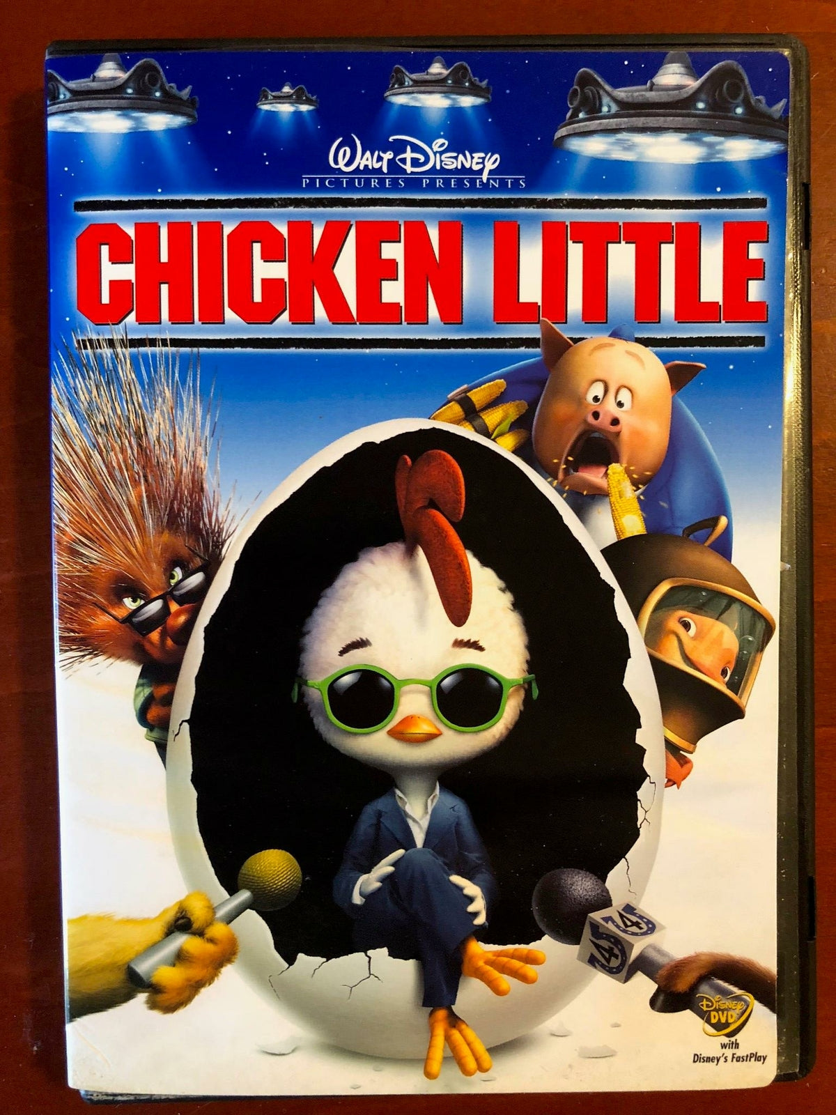 Chicken Little (DVD, 2005, Widescreen, Disney) - L04