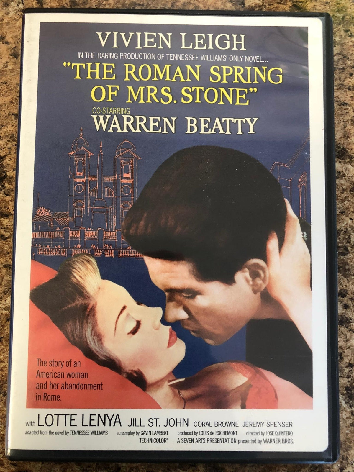 The Roman Spring of Mrs. Stone (DVD, 1961) - K9