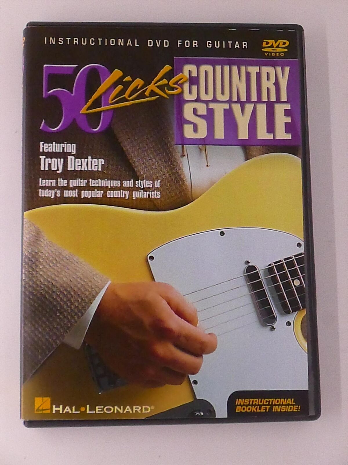 50 Licks Country Style featuring Troy Dexter (DVD, Guitar Instructional) - K0428