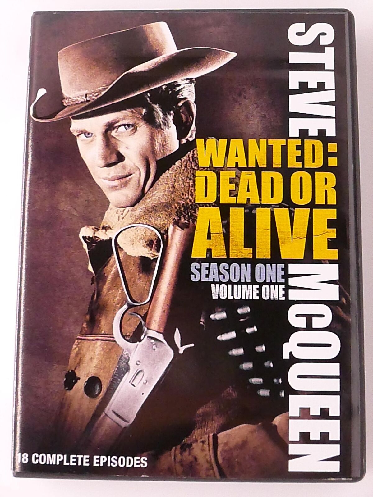 Wanted Dead or Alive - Season 1, Vol 1 (DVD, 1958, 2-Disc, 18 episodes) - K7