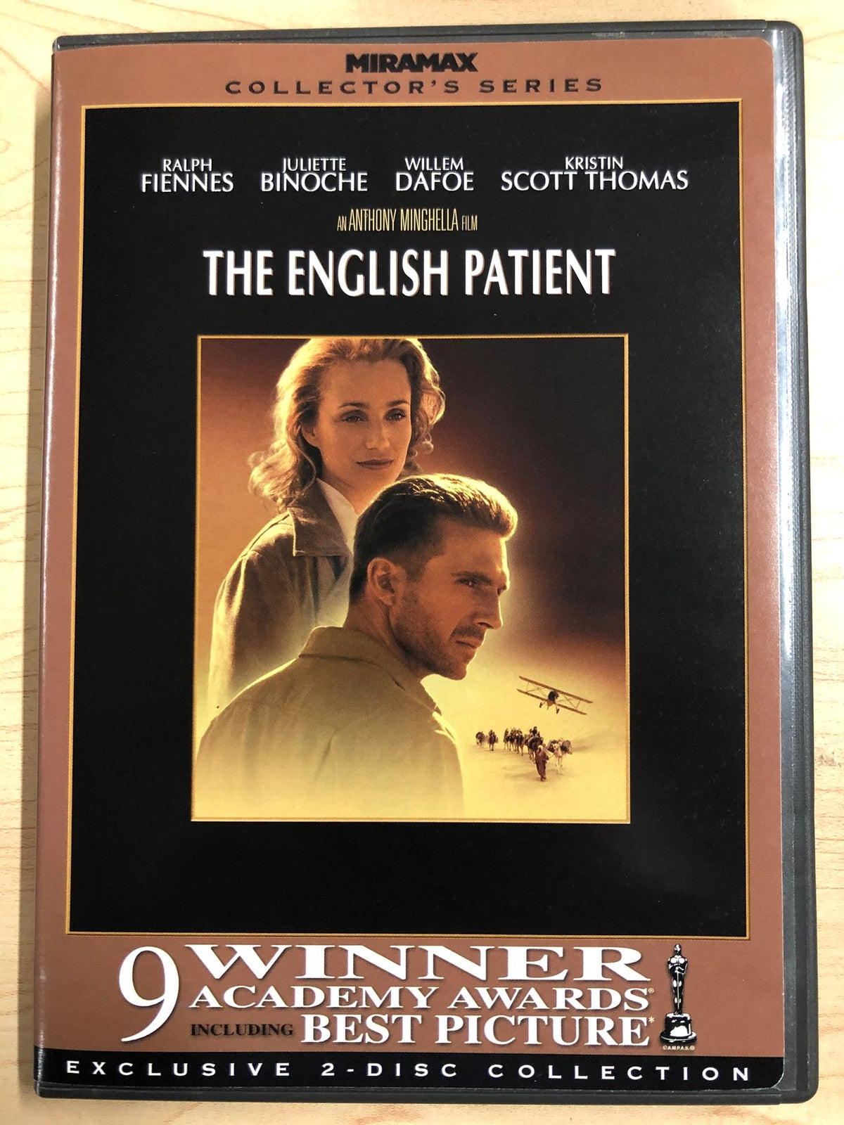 The English Patient (DVD, 1996, 2-Disc, Collectors Edition) - K8