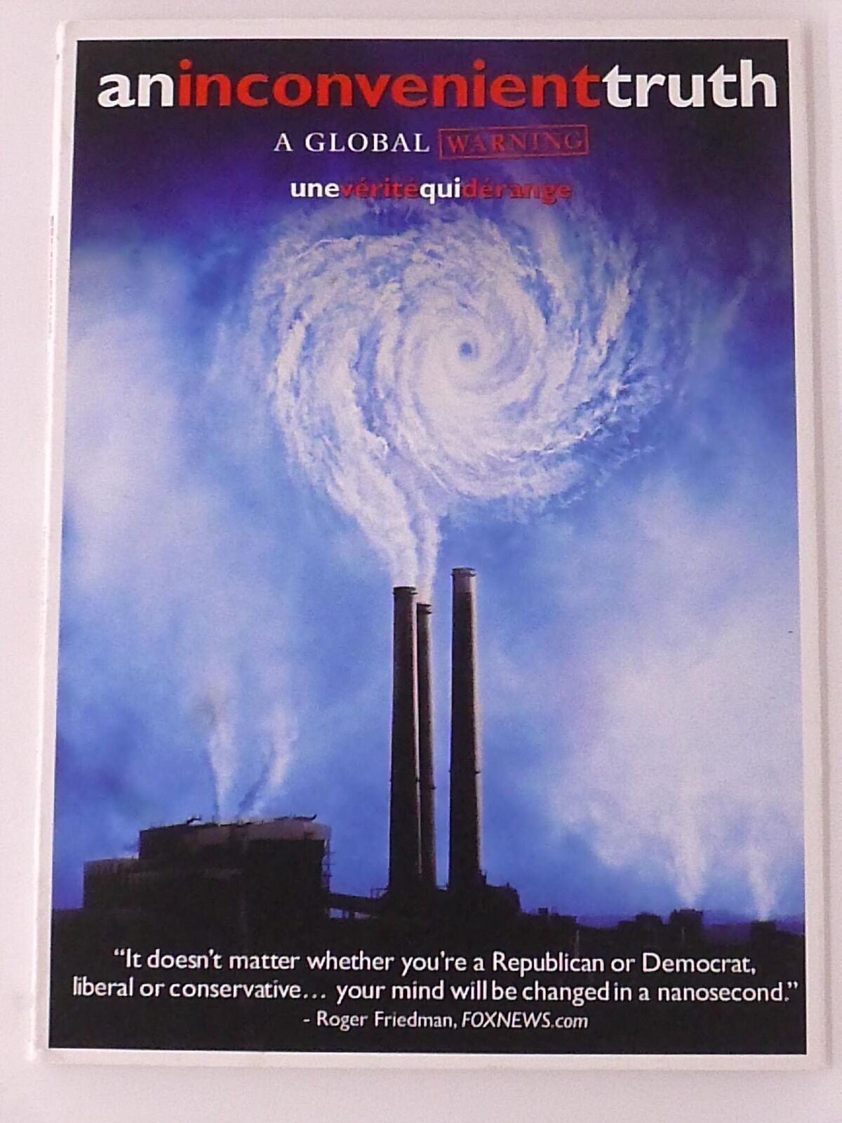 An Inconvenient Truth (DVD, 2006) - J0129