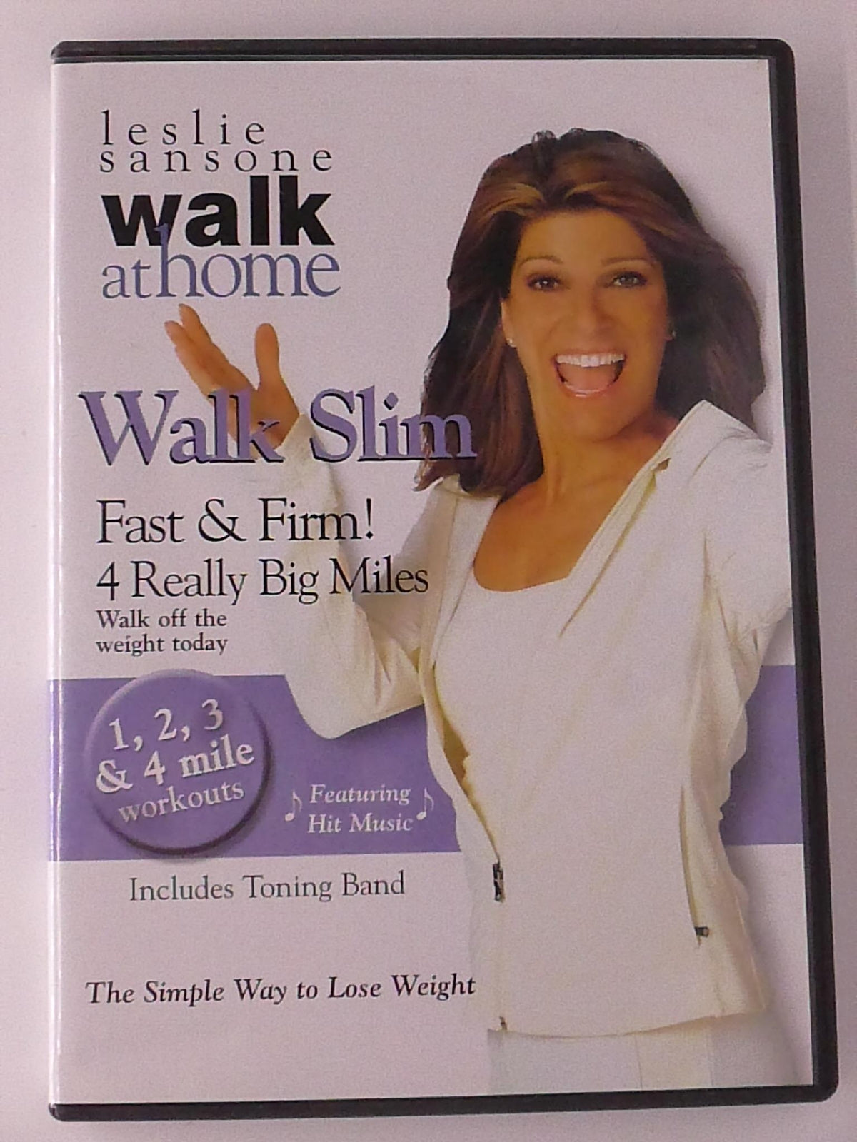 Leslie Sansone Walk at Home - Walk Slim Fast and Firm (DVD, exercise) - K8
