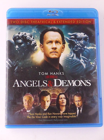 Angels and Demons (Blu-ray, 2009, 2-disc theatrical and extended edition - L03
