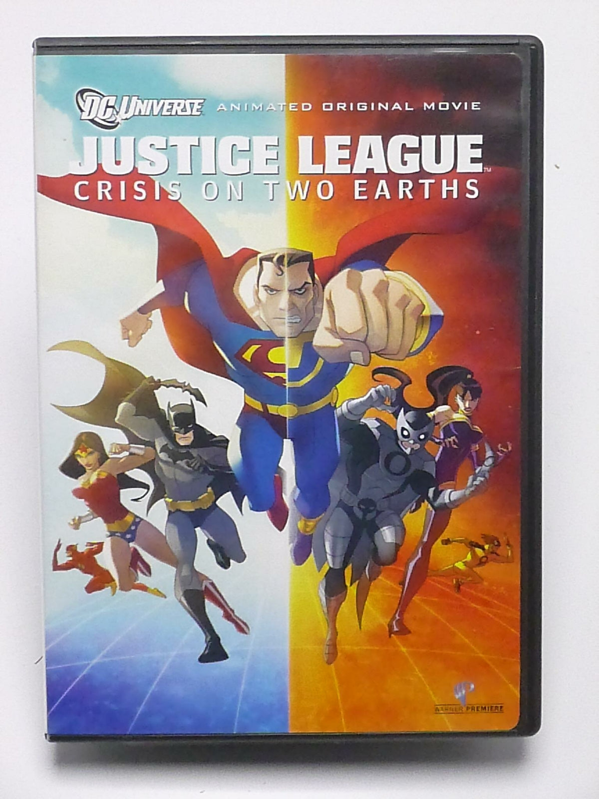 Justice League - Crisis on Two Earths (DVD, DC Universe, 2010) - L05