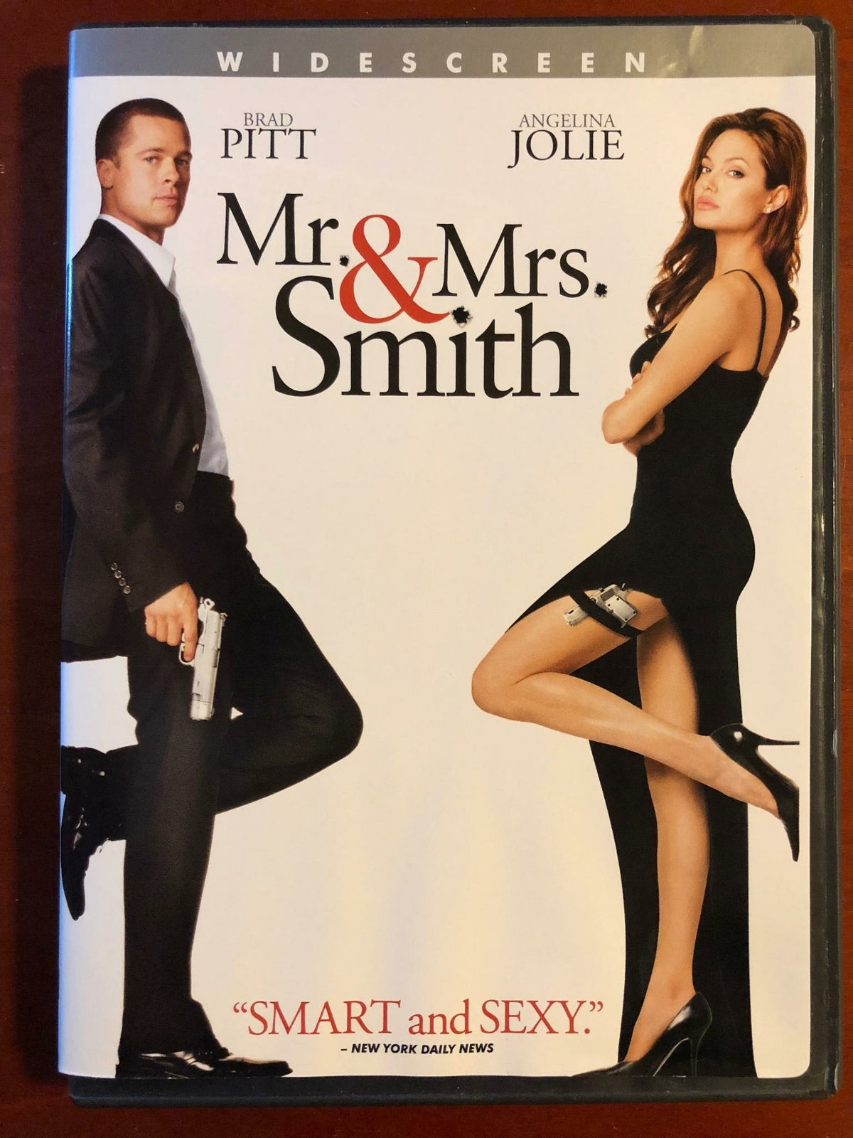 Mr. and Mrs. Smith (DVD, 2005, Widescreen) - L05