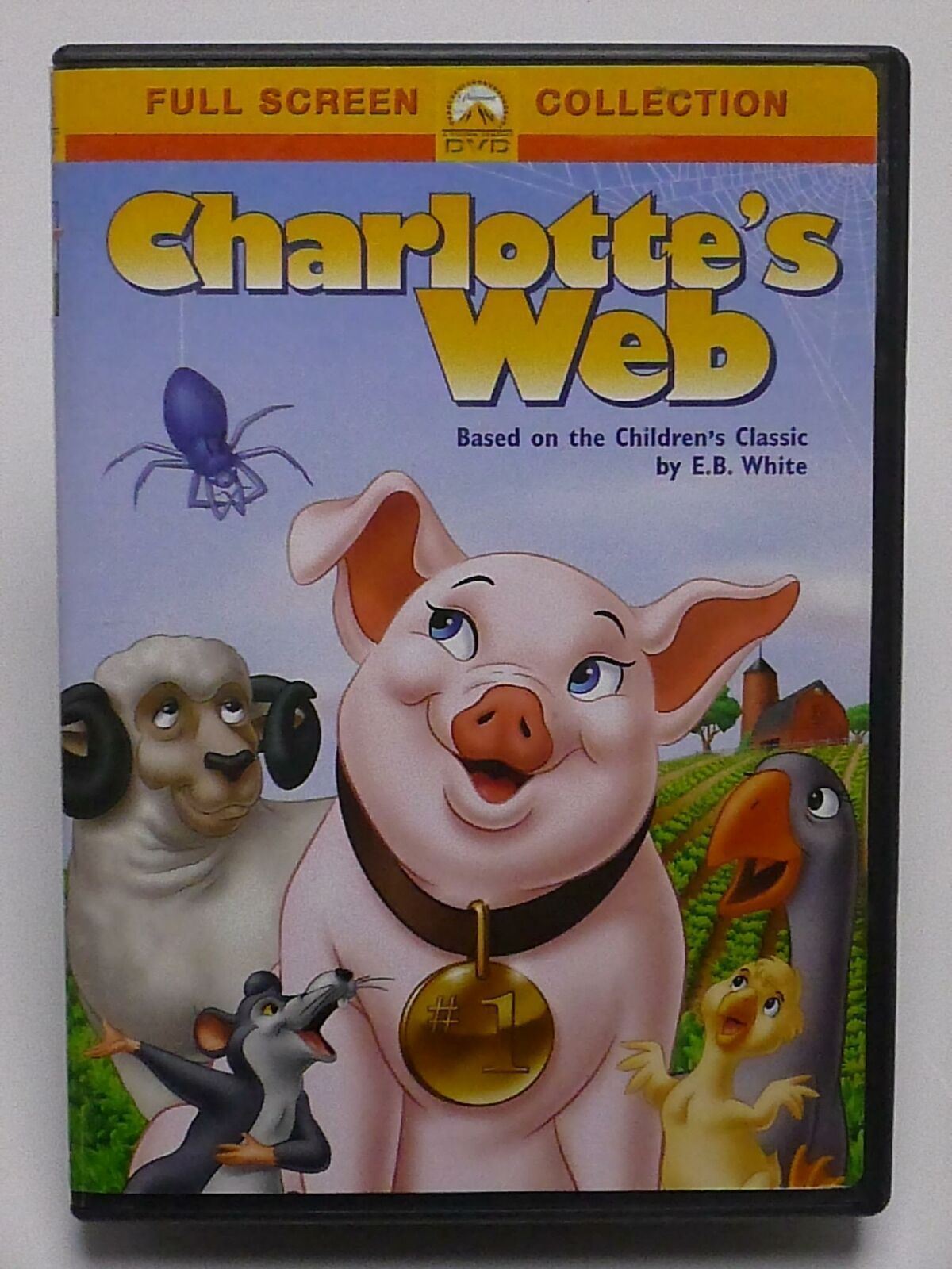 Charlottes Web (DVD, 1973, Full Screen Version) - L05