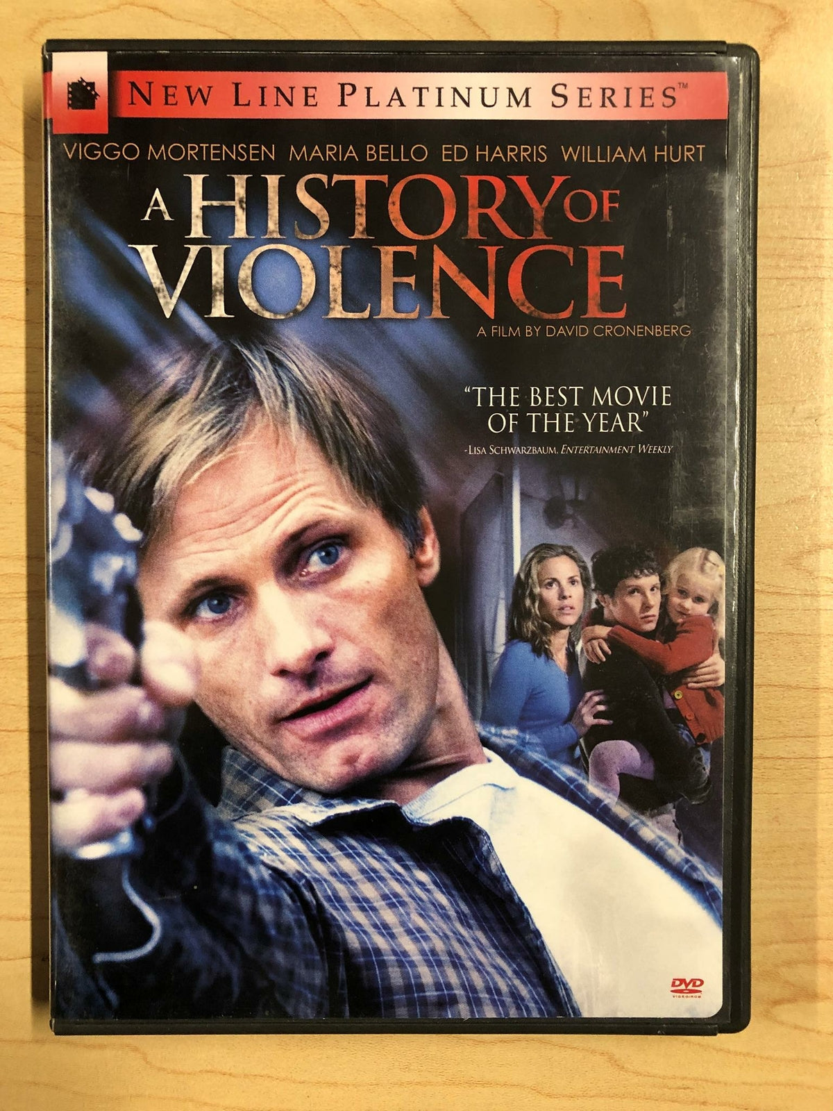 A History of Violence (DVD, 2005, New Line Platinum Series) - L02
