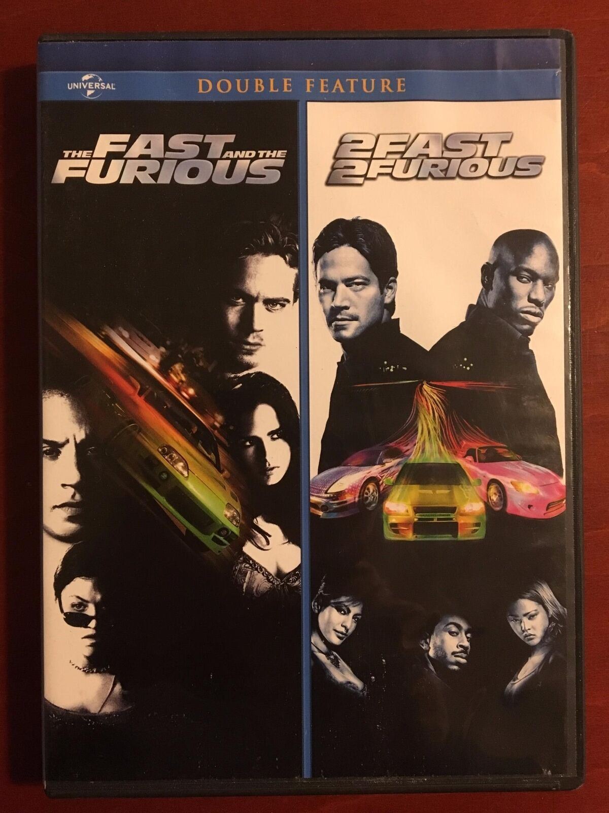 The Fast and the Furious - 2 Fast 2 Furious (DVD, double feature) - L05