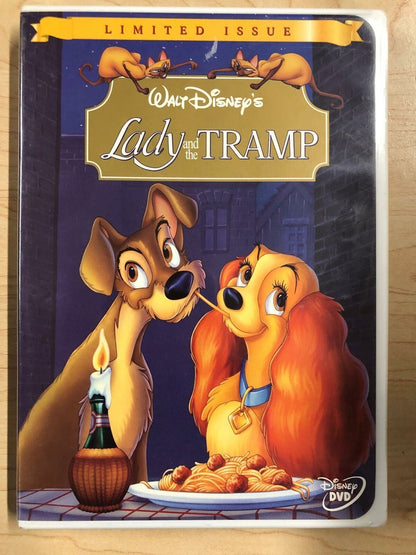 Lady and the Tramp (DVD, Disney, Limited Issue, 1955) - K8