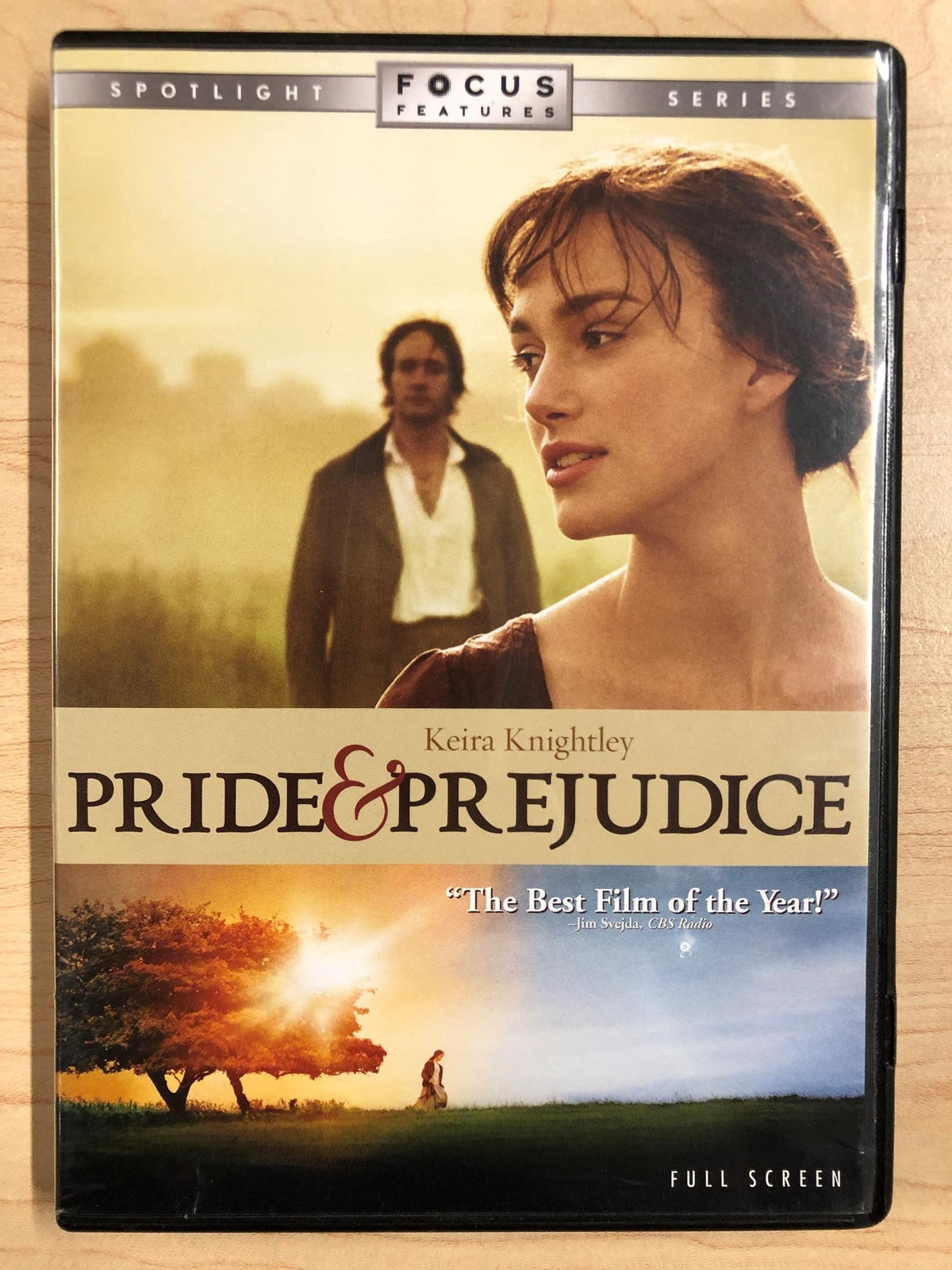 Pride and Prejudice (DVD, 2005, full screen) - L02