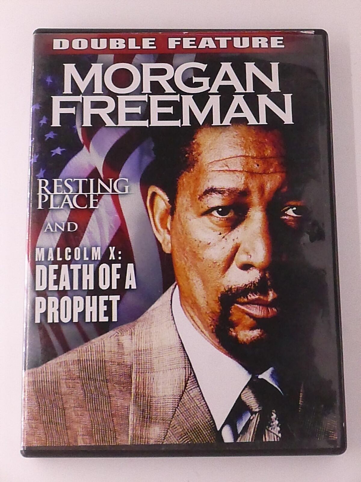 Morgan Freeman - Resting Place, Malcolm X Death of a Prophet (DVD, 2-film) - K7