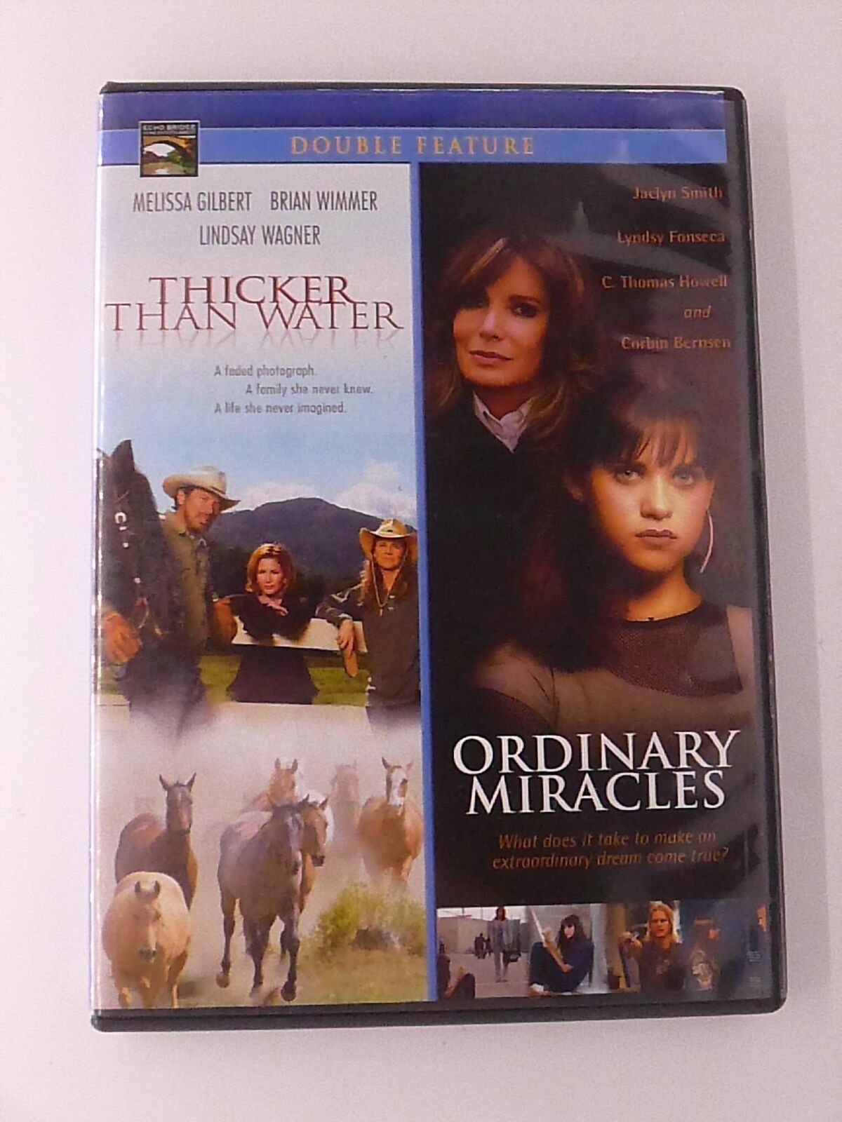 Thicker Than Water - Ordinary Miracles (DVD, double feature) - K7