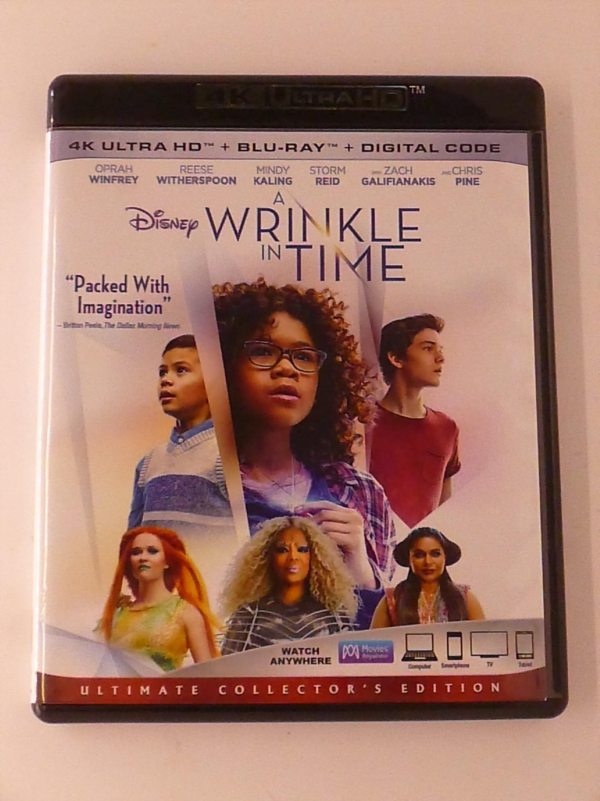 A Wrinkle in Time (Blu-ray, 4K Ultra HD, Disney, 2018) - K8