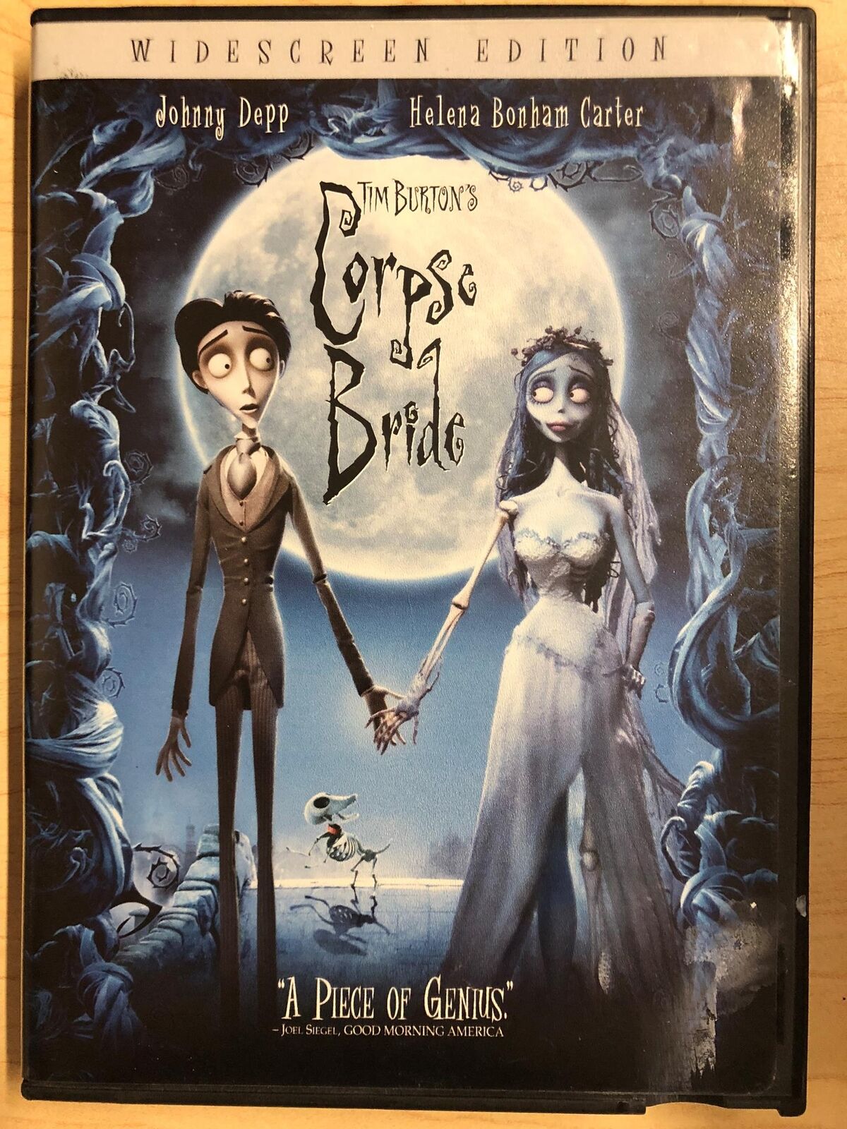 Tim Burtons Corpse Bride (DVD, Widescreen, 2005) - K6