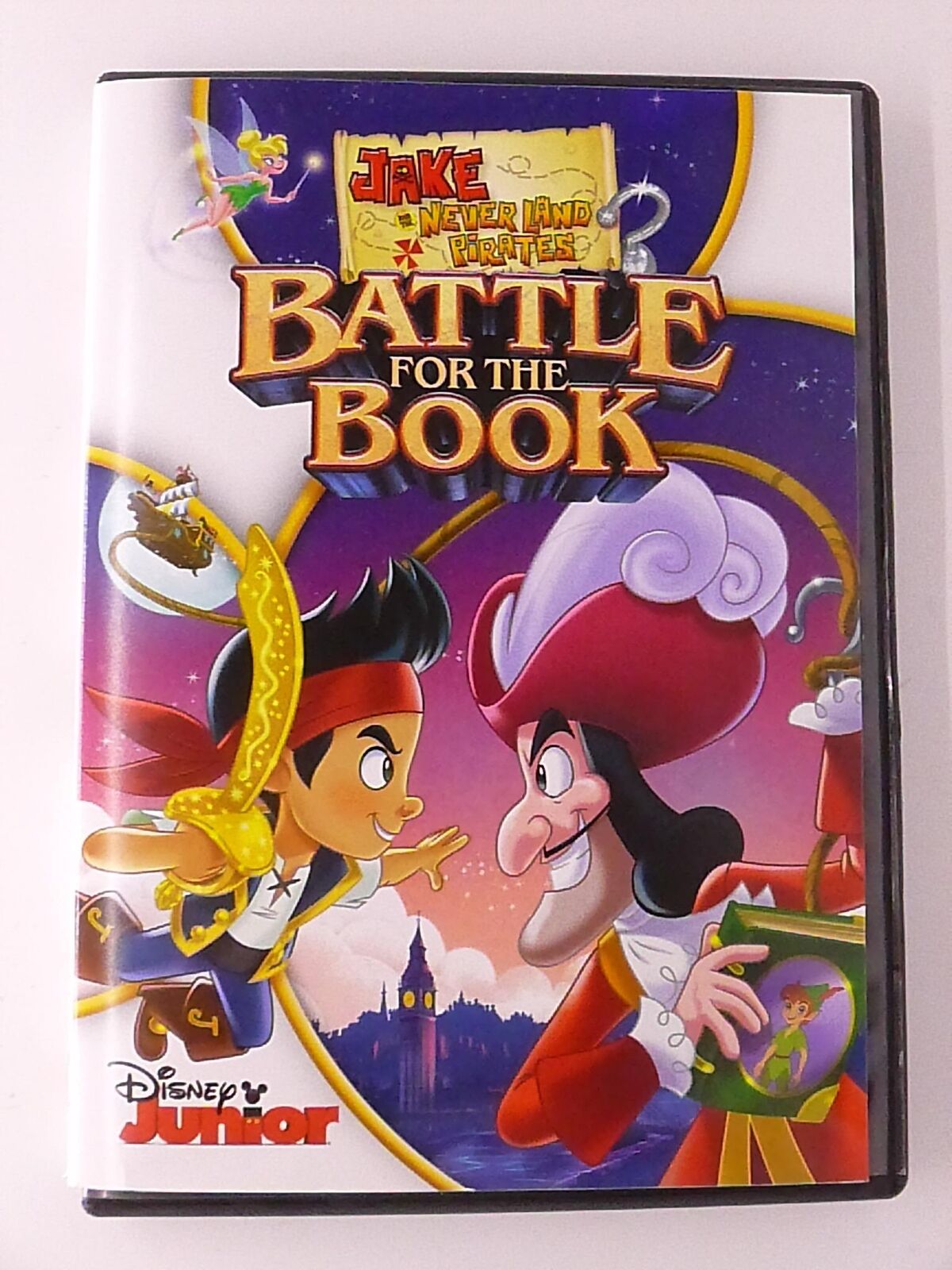 Jake and the Never Land Pirates - Battle for the Book (DVD, Disney) - K7