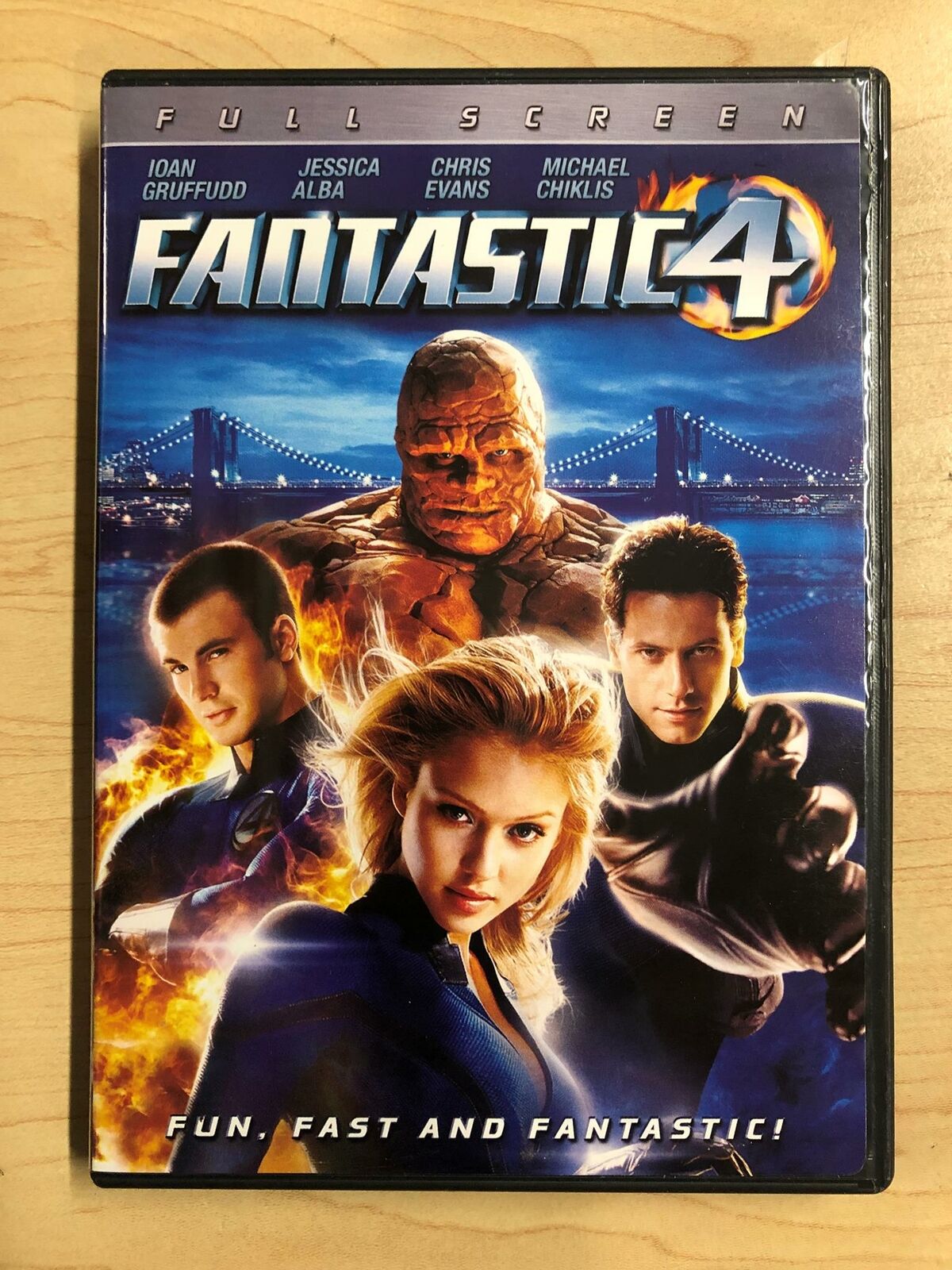 Fantastic 4 (DVD, 2005, Full Screen) - L05