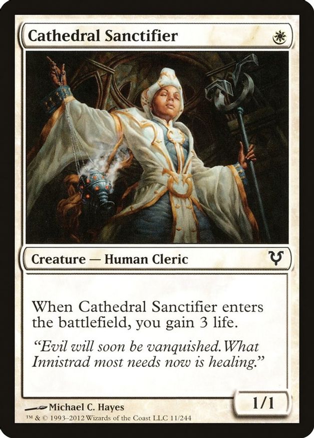 Cathedral Sanctifier | 11 | Avacyn Restored