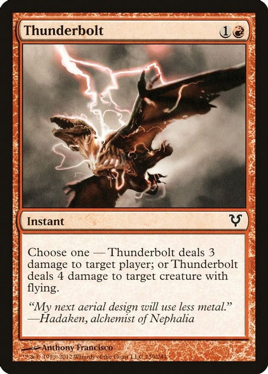 Thunderbolt | 159 | Avacyn Restored