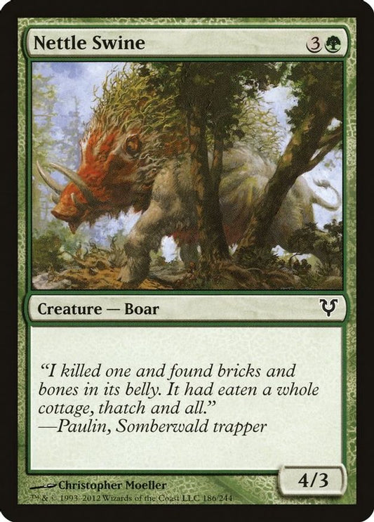 Nettle Swine | 186 | Avacyn Restored