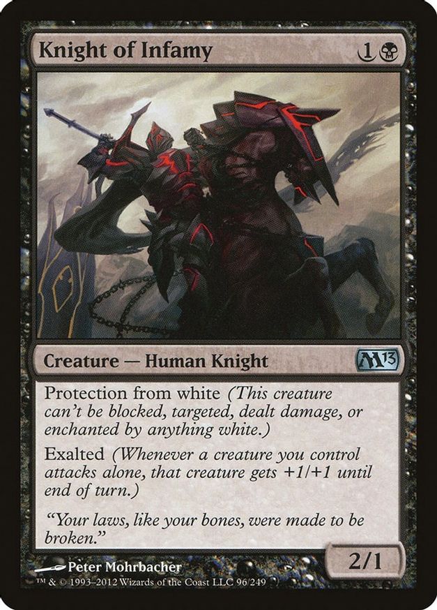 Knight of Infamy | 96 | Magic 2013 (M13)