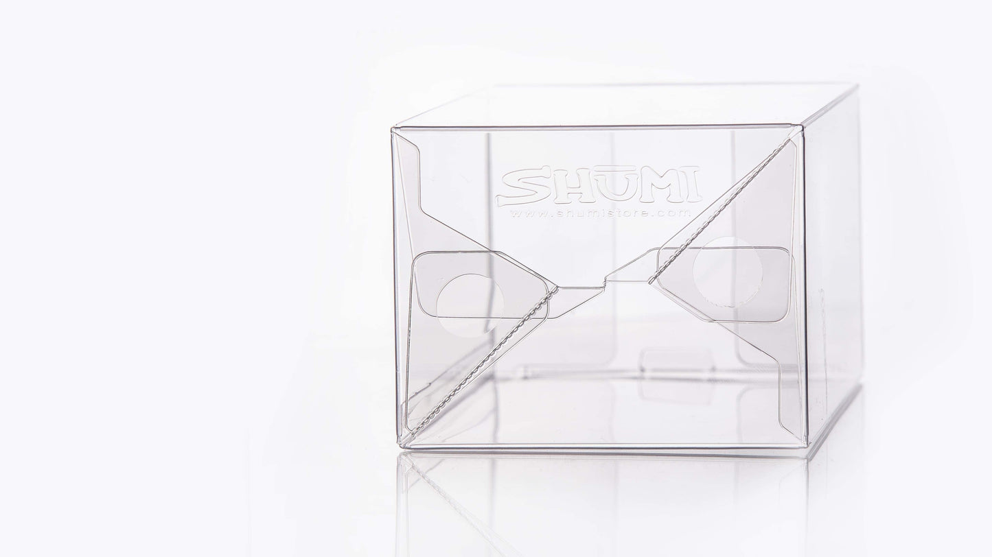 Shumi .6mm Protectors [w/Tab] - 6-Inch POP Size