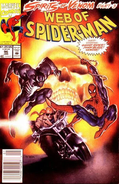 Web of Spider-Man, Vol. 1 #96B - VG/FN - Stock Photo