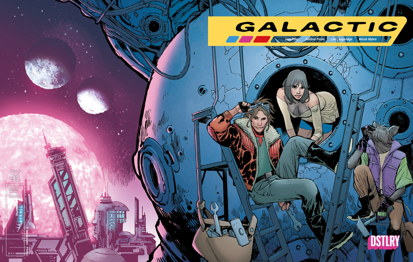Galactic #1 Cover E Sara Pichelli Variant