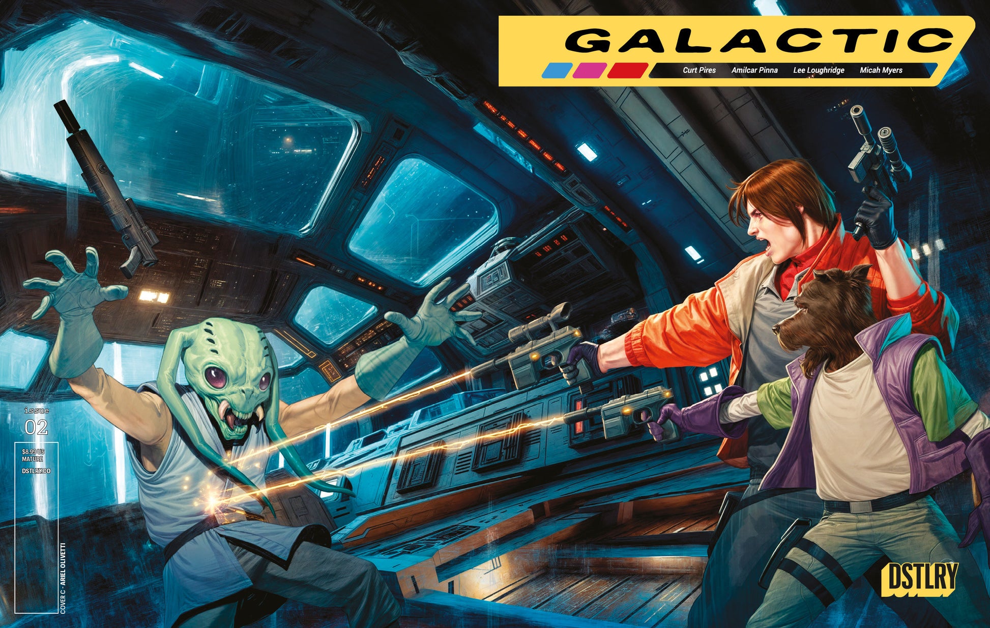 Galactic #2 Cover C Ariel Olivetti 1:5 Variant (PRESALE 7/29/2026)