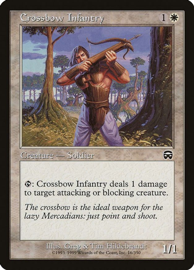 Crossbow Infantry | 16 | Mercadian Masques