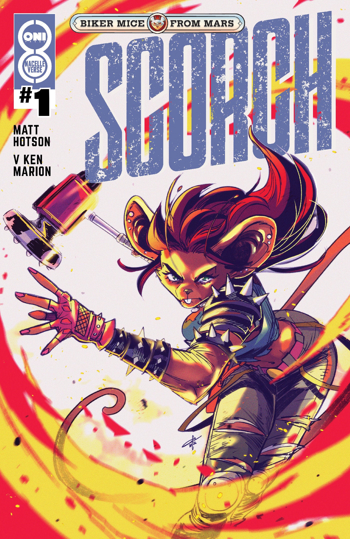 Biker MICE from MARS Scorch #1 Cover B - ELEONORA CARLINI VAR