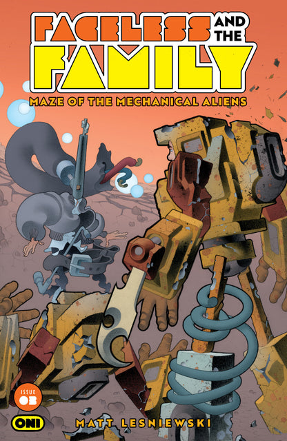Faceless and the Family Maze of the Mechanical Aliens #3 (PRESALE 9/16/2026) You Pick Variant