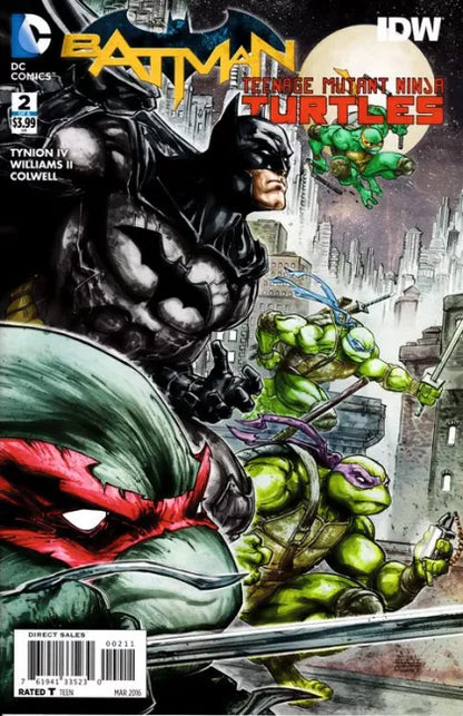 Batman / Teenage Mutant Ninja Turtles #2A