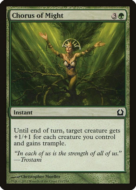 Chorus of Might | 119 | Return to Ravnica