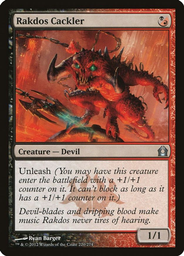 Rakdos Cackler | 220 | Return to Ravnica
