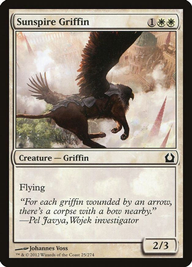 Sunspire Griffin | 25 | Return to Ravnica