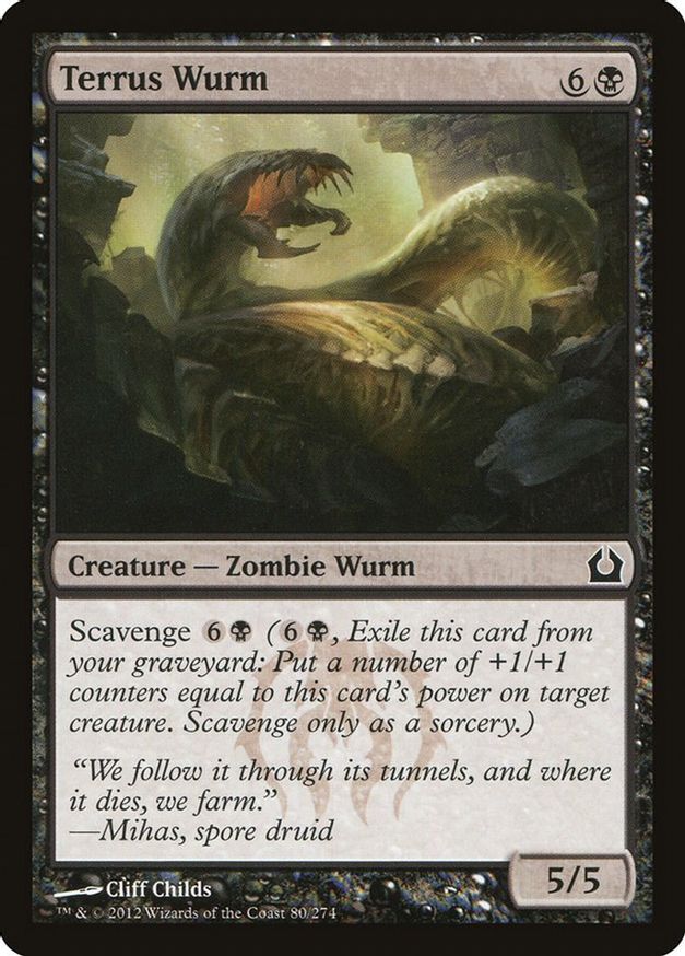Terrus Wurm | 80 | Return to Ravnica