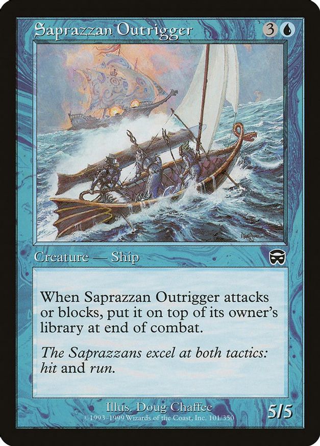 Saprazzan Outrigger | 101 | Mercadian Masques