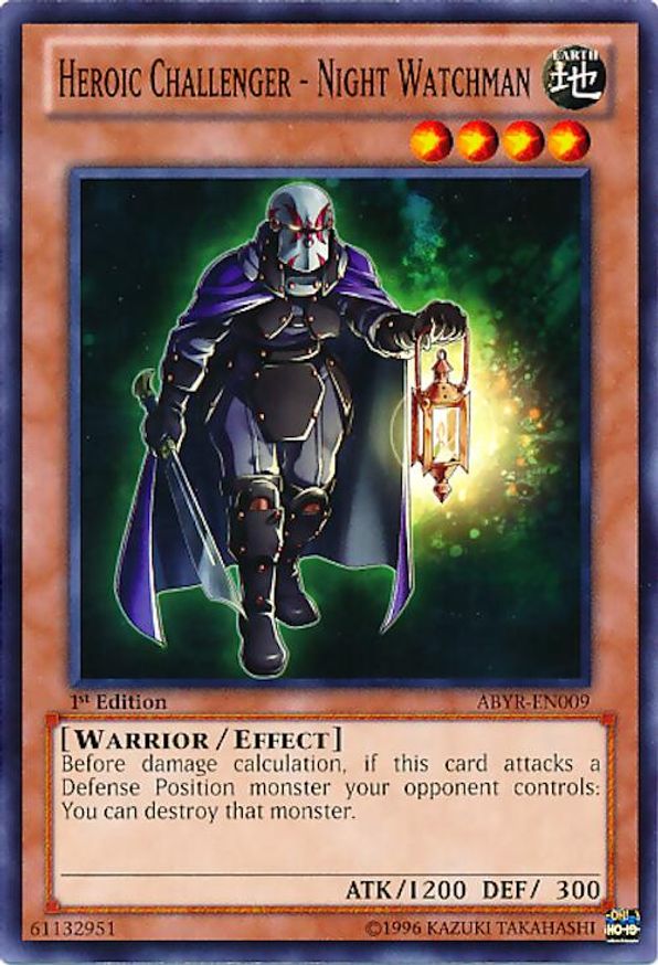 Heroic Challenger - Night Watchman | ABYR-EN009