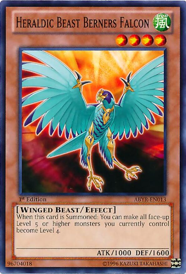 Heraldic Beast Berners Falcon | ABYR-EN013