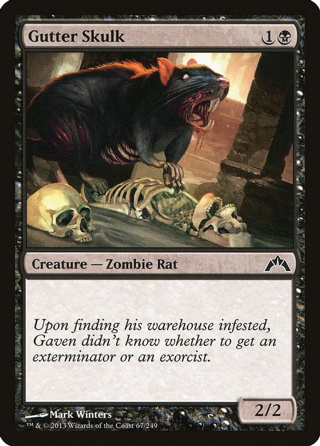 Gutter Skulk | 67 | Gatecrash