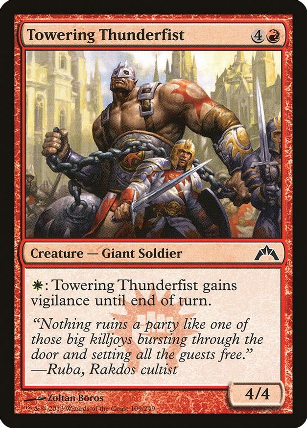 Towering Thunderfist | 109 | Gatecrash