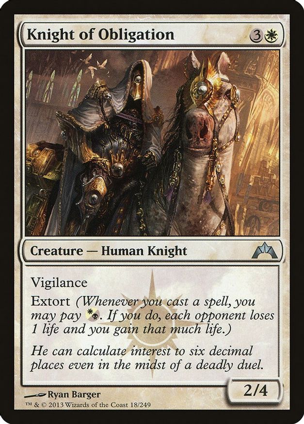 Knight of Obligation | 18 | Gatecrash