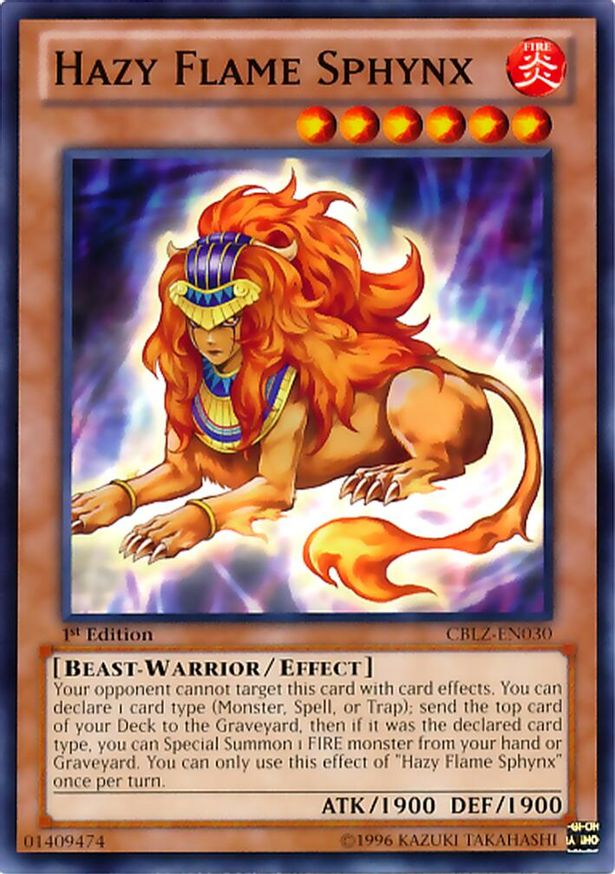 Hazy Flame Sphynx | CBLZ-EN030